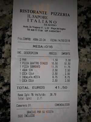 Ristorante Il Sapore Italiano Da Savino