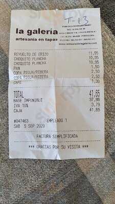 Bar De Tapas La Galería