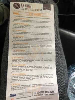 La Ruta Burger Café