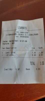 Cafe Bar Les 4 Portes