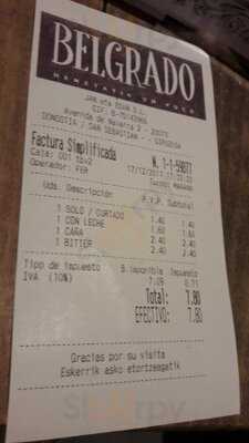 Belgrado Denetatik Un Poco