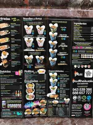 Padthaiwok. Donostia Centro