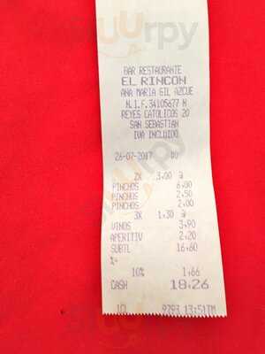 Bar Restaurante El Rincon