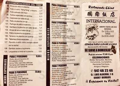 Restaurante Chino Internacional