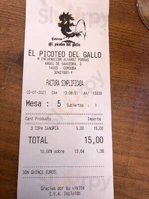 El Picoteo Del Gallo