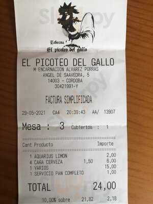 El Picoteo Del Gallo