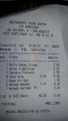 Restaurante Chino Canton