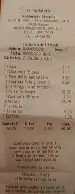 La Tagliatella C.c. El Mirador, Burgos