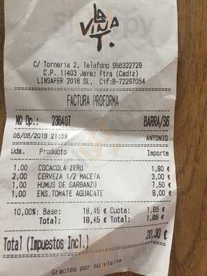 Bar Restaurante La Viña T