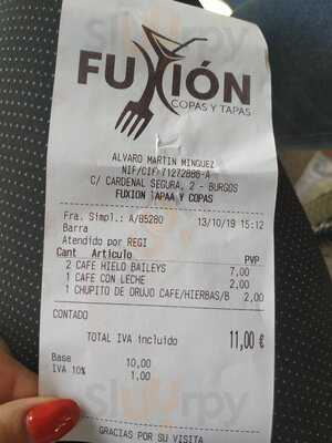 Fuxión Tapas Y Copas