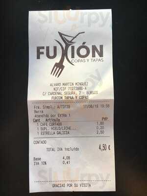 Fuxión Tapas Y Copas