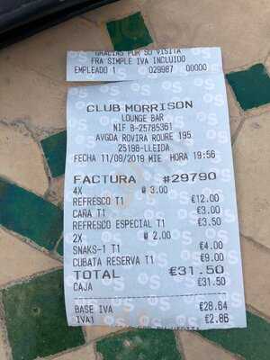 Club Morrison Lounge Bar
