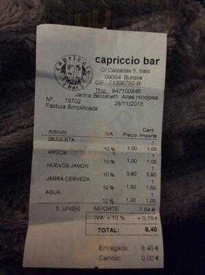 Capriccio Bar