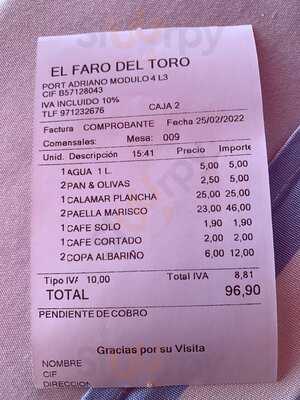Marisqueria El Faro