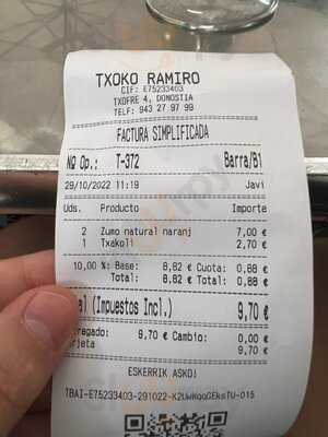 El Txoko De Ramiro