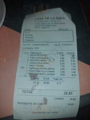 Casa De La Tapas