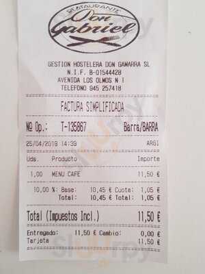 Restaurante Don Gabriel