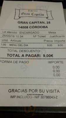 Taberna Gran Capitán