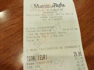 Muerde La Pasta As Cancelas