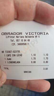 Obrador Victoria Cafeteria