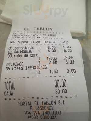 Hostal Y Restaurant El Tablon