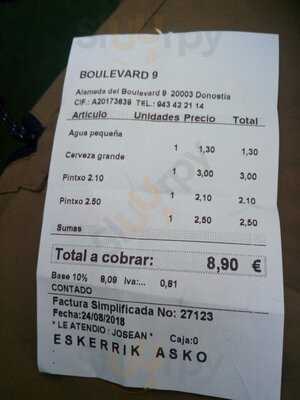 Restaunte Boulevard 9