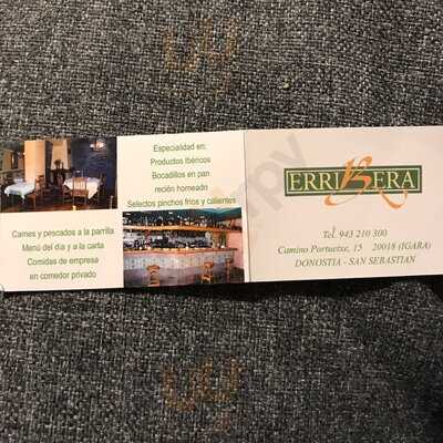 Restaurante Erribera