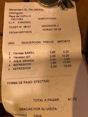 Merendero El Palmeral