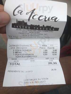 La Aceria Gastro Taberna