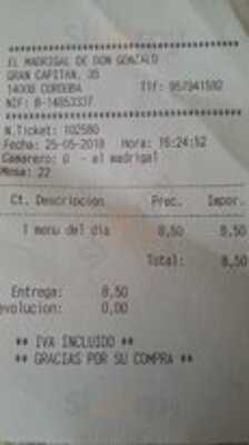 El Madrigal De Don Gonzalo