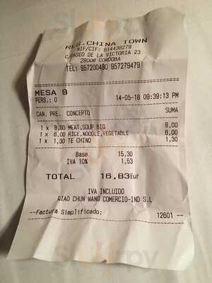 Restaurante Chino China Town