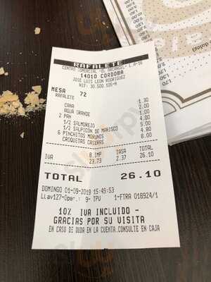 Bar Rafalete "el Arenal"