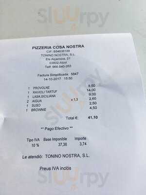 Pizzeria Cosa Nostra