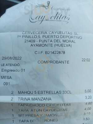 Cerveceria Cayuelitas Sl
