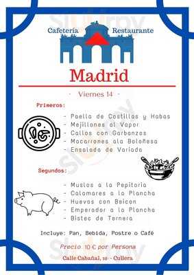 Cafetería Restaurante Madrid