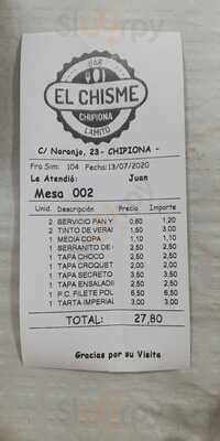 Bar El Chisme -lamito-