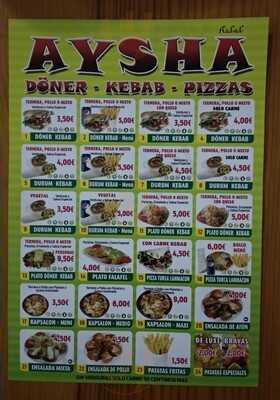 Aysha Kebab Pizzas