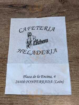 Cafetería Heladería La Lechera