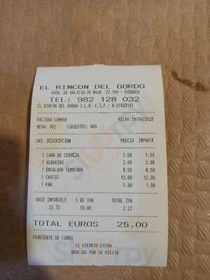 El Rincón Del Gordo