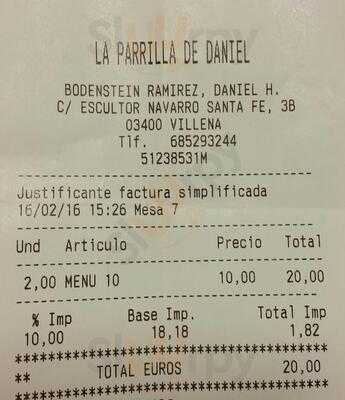 La Parrilla De Daniel