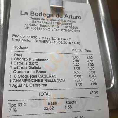 La Bodega De Arturo
