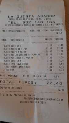 Asador La Quinta Ribadeo