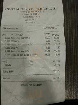 Bar Restaurante Imperial