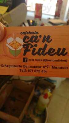 Cafeteria C'an Fideu