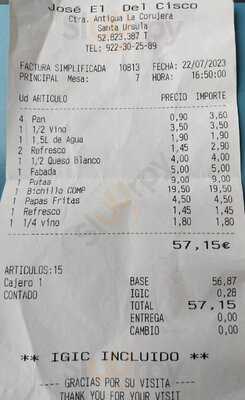 Bodegón José El Del Cisco