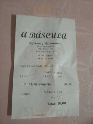 Restaurante Cafeteria A Báscula