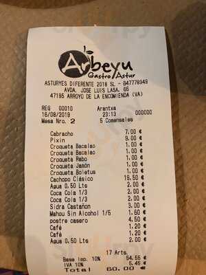 Arbeyu Gastro Astur