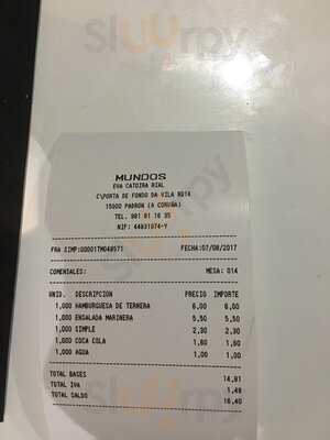 Cafeteria Restaurante Mundos