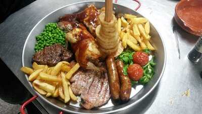 Flaming Steak And Grill