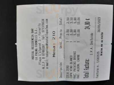 Restaurante - Bar La Palma